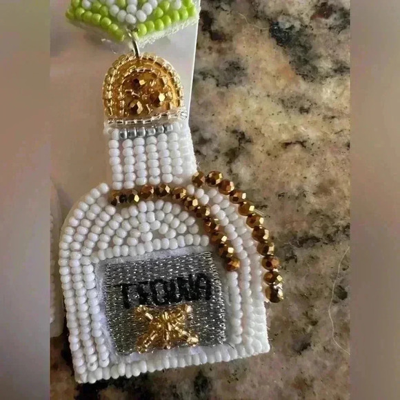 NWT Tequila beaded earrings - Picture 5 of 6